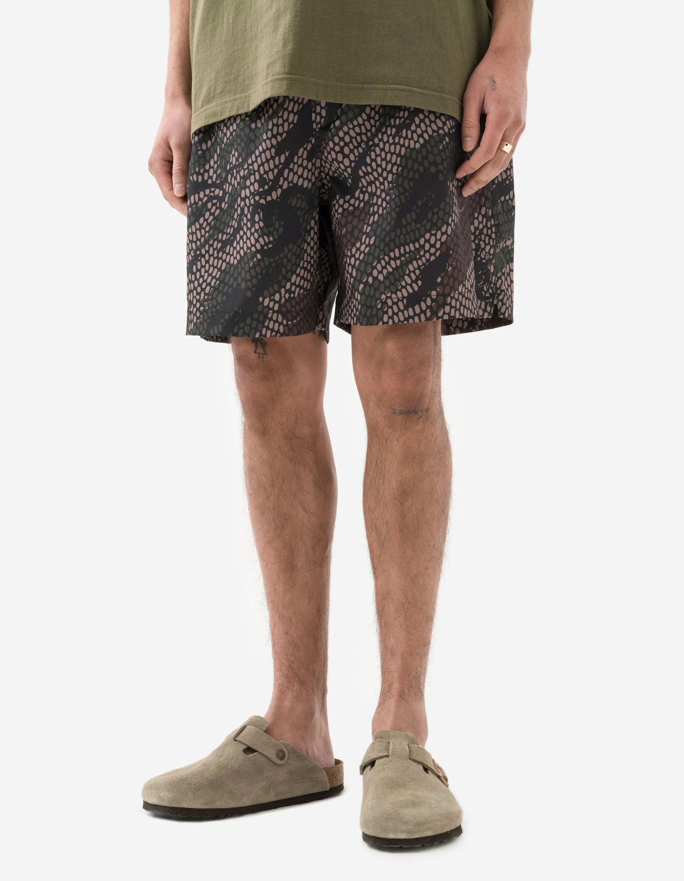 1271 Camo Swim Shorts Woodland