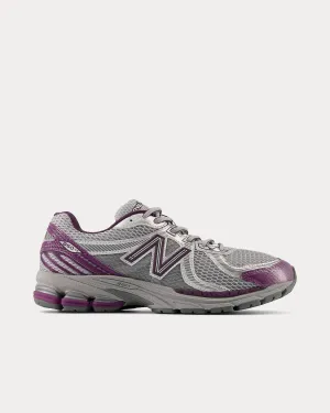 860V2 Raincloud / Silver Metallic / Dusted Grape Low Top Sneakers