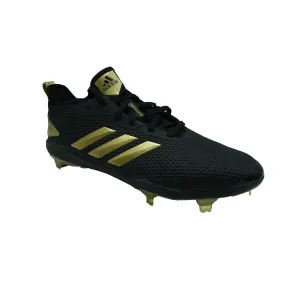 Adidas Men's Adizero Afterburner Baseball Shoes Black Gold Size 9
