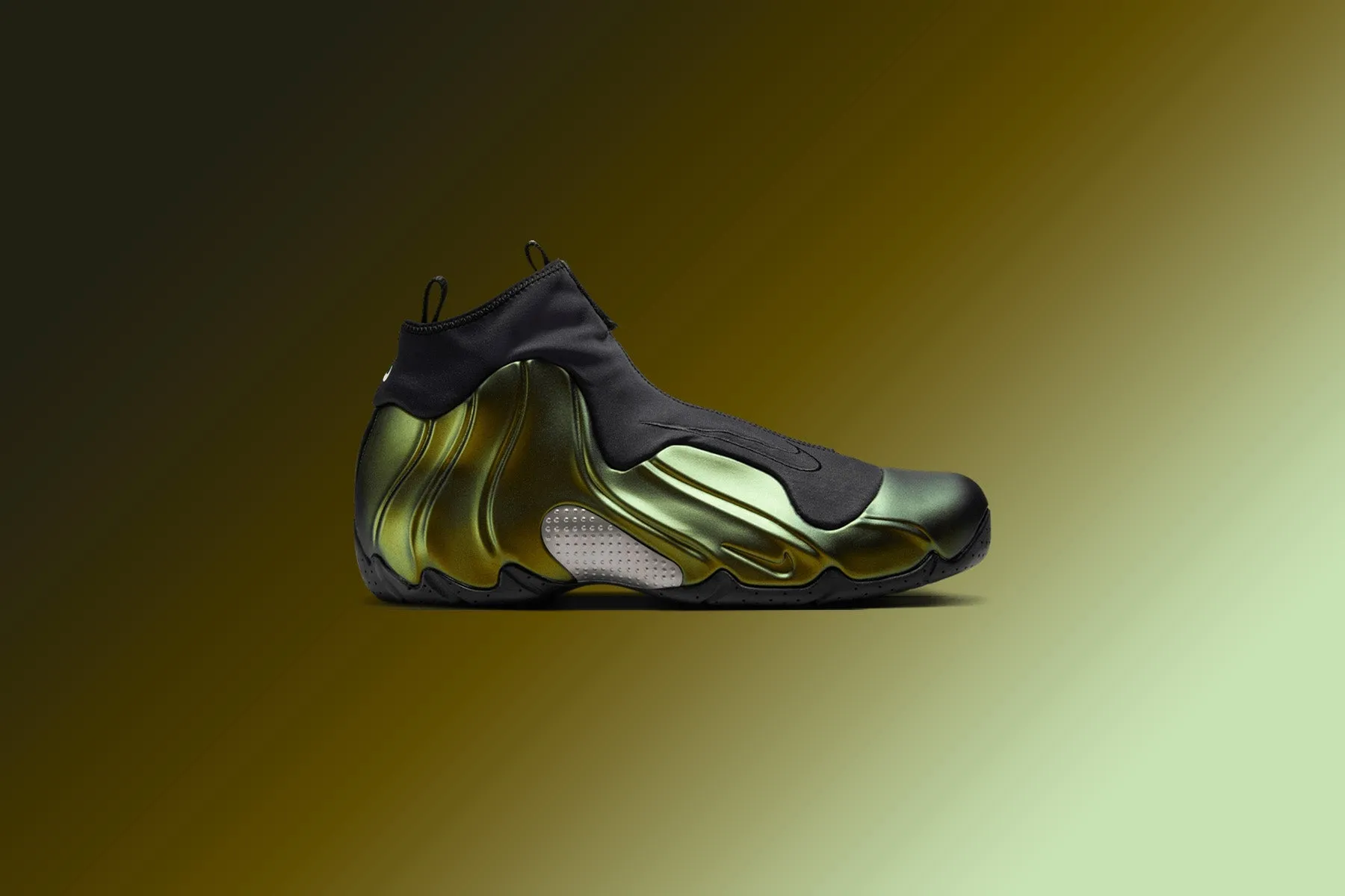 Air Flightposite QS - Metallic Gold/Black/Metallic Silver