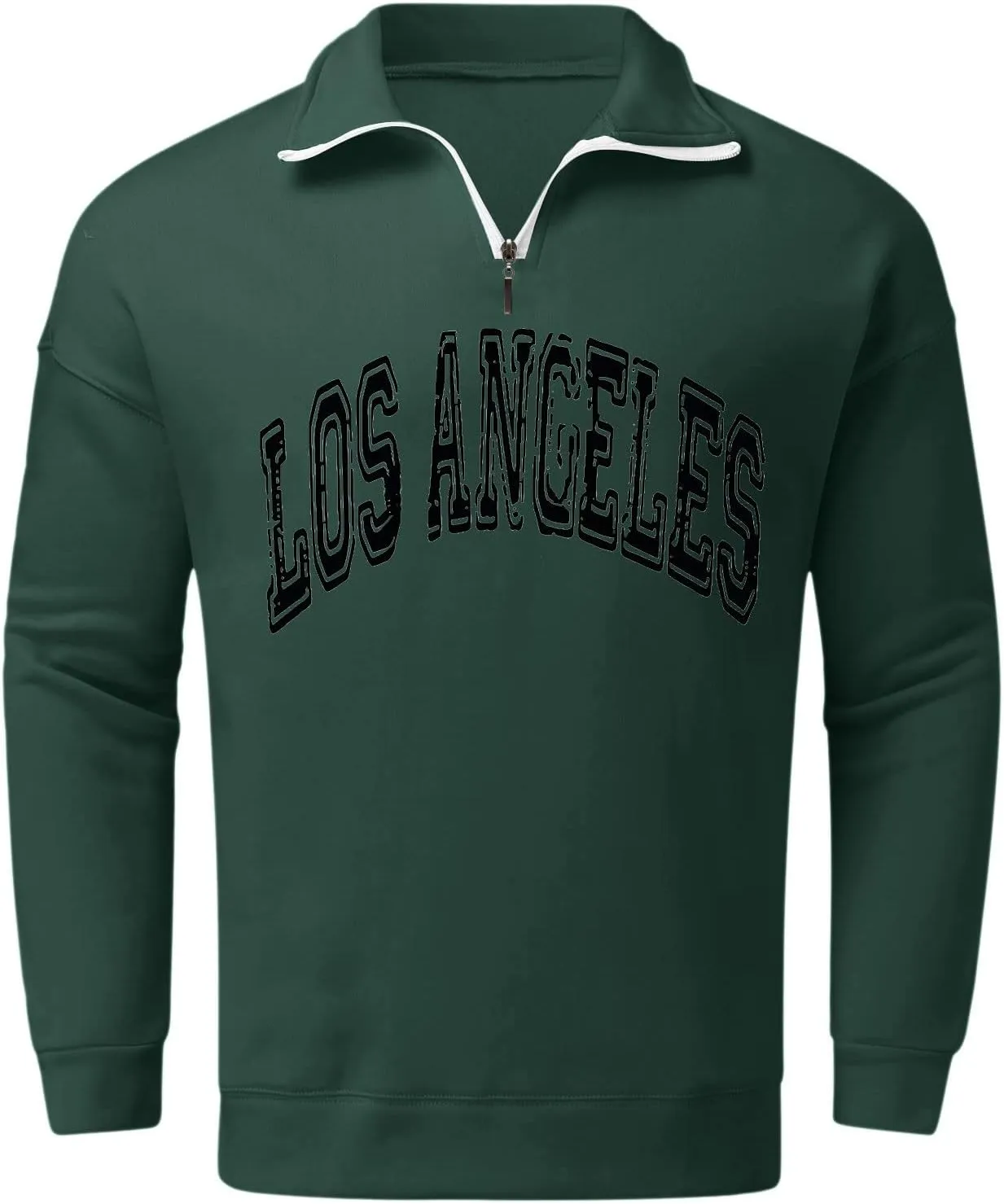Alalaso Shirts for Men Wicking Moisture Baggy Cotton Long Sleeve Crewneck Tops Sun Protection Style Running Sweatshirt