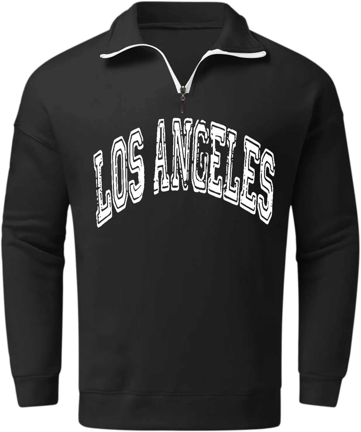 Alalaso Shirts for Men Wicking Moisture Baggy Cotton Long Sleeve Crewneck Tops Sun Protection Style Running Sweatshirt