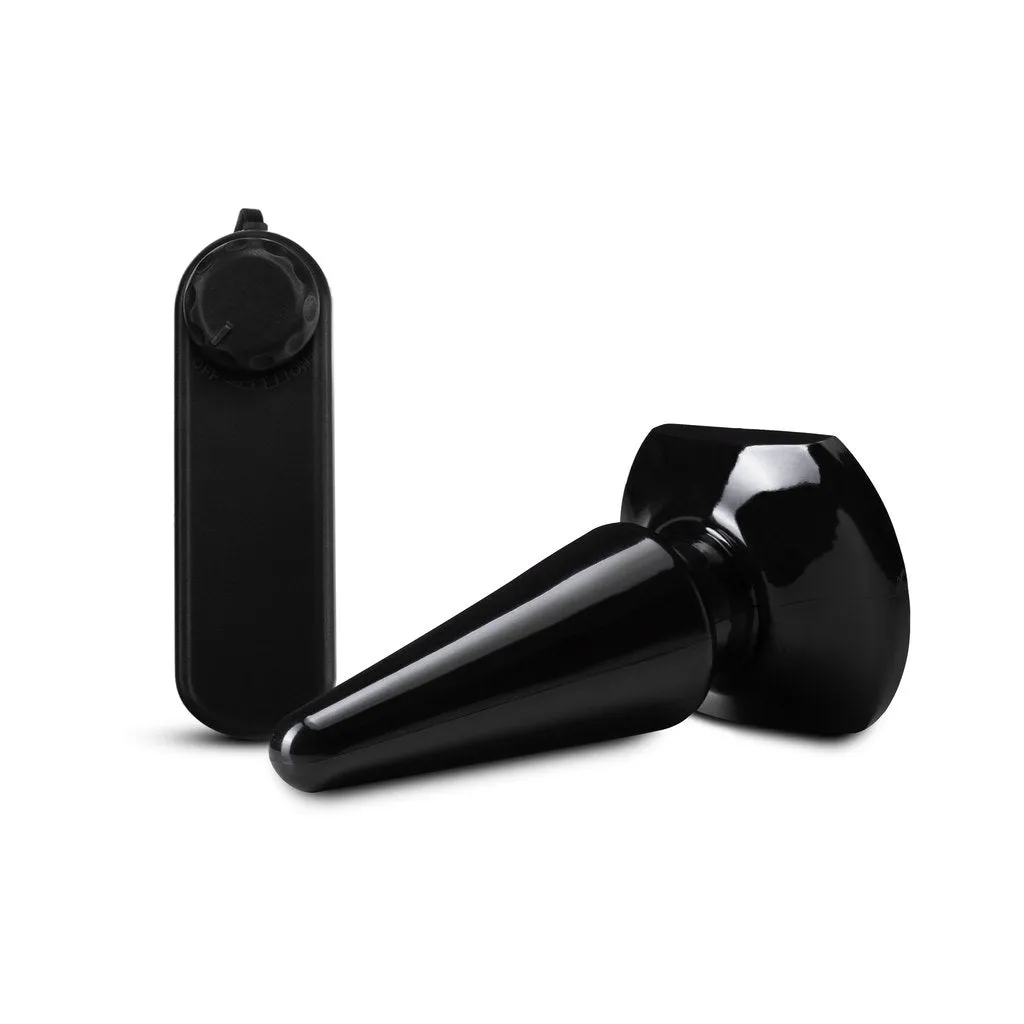 Anal Adventures - Basic Vibrating Anal Pleaser - Black