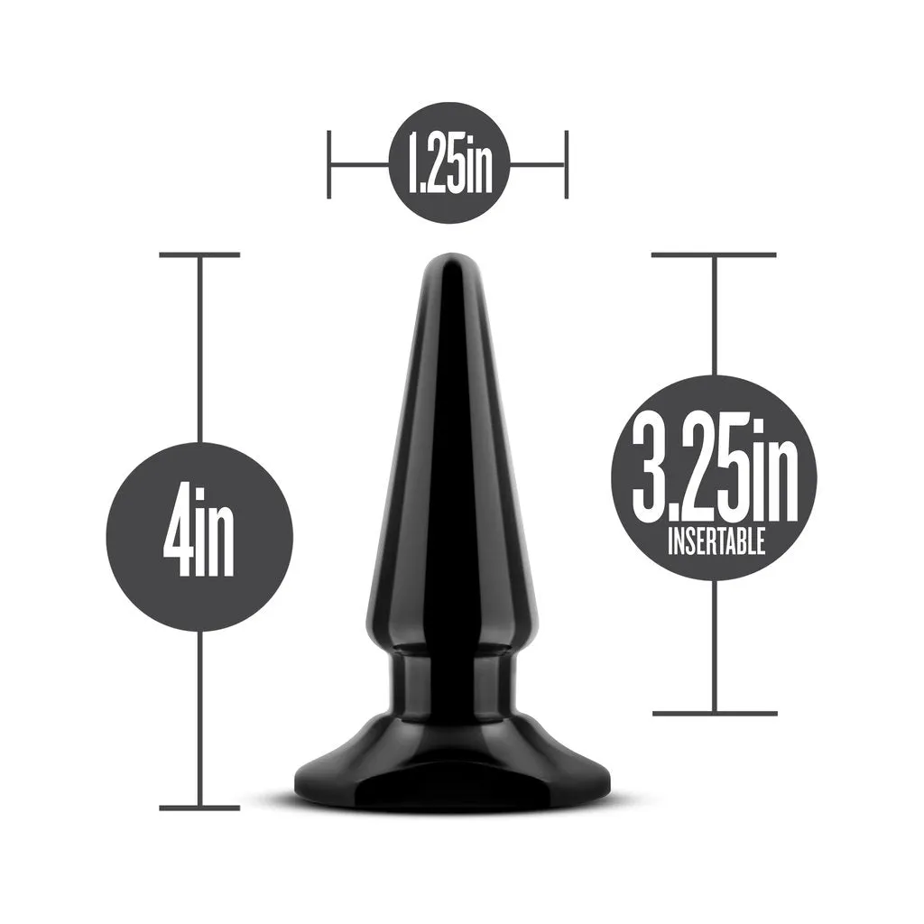 Anal Adventures - Basic Vibrating Anal Pleaser - Black