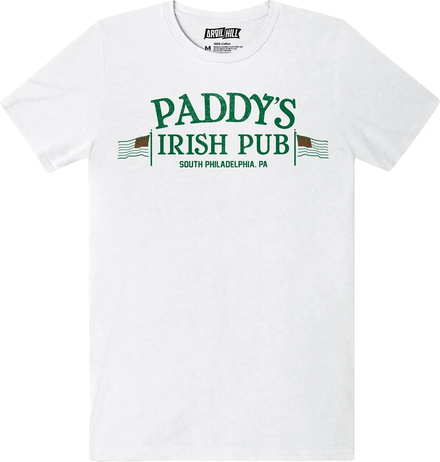 Arvilhill Men's St Patrick's T-Shirts Short Sleeve Irish Shamrock Shirt (S-3XL)