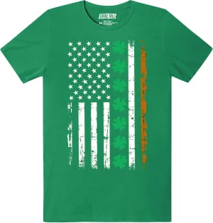 Arvilhill Men's St Patrick's T-Shirts Short Sleeve Irish Shamrock Shirt (S-3XL)