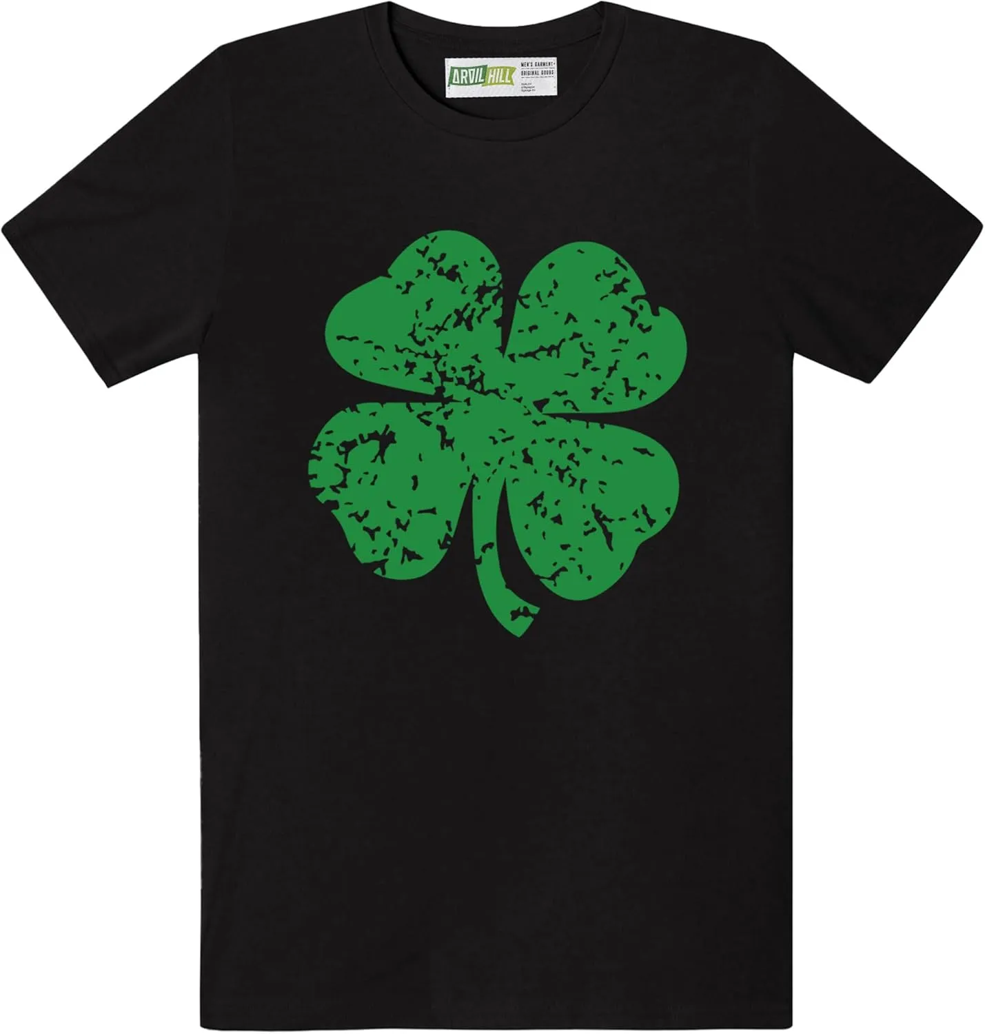 Arvilhill Men's St Patrick's T-Shirts Short Sleeve Irish Shamrock Shirt (S-3XL)