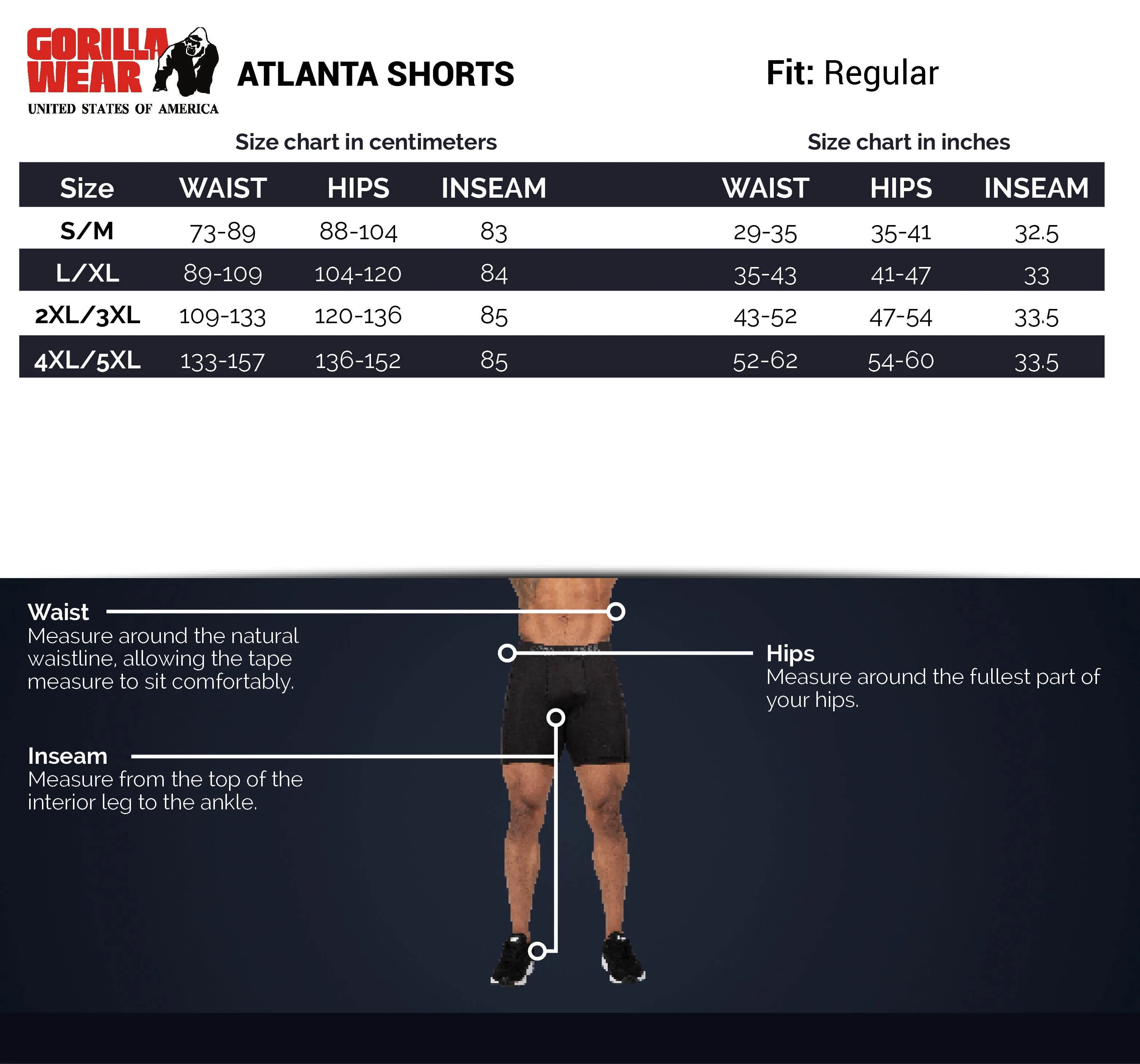 Atlanta Shorts Black/Red