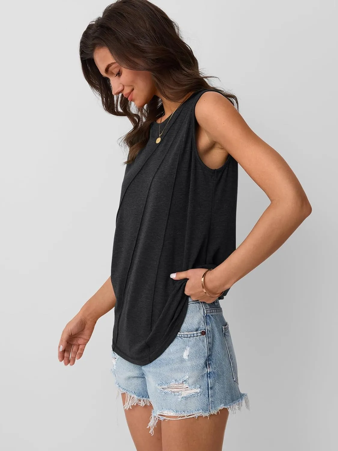 AUTOMET Womens Summer Tank Tops Spring Sleeveless T Shirts Business Casual Dressy Clothes Fashion Trendy Outfits 2025