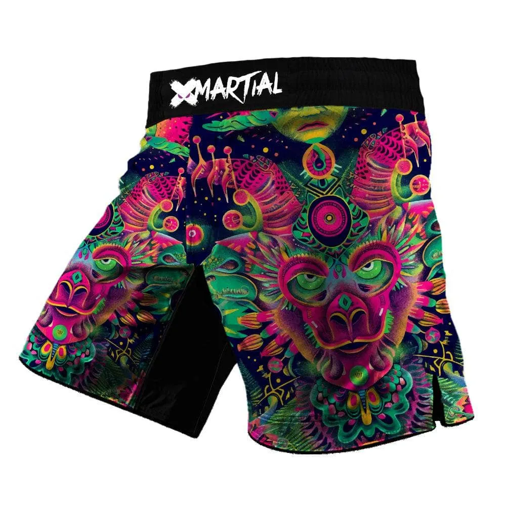 Optimized Title: High-Performance Aztec 2.0 Hybrid BJJ/MMA Shorts