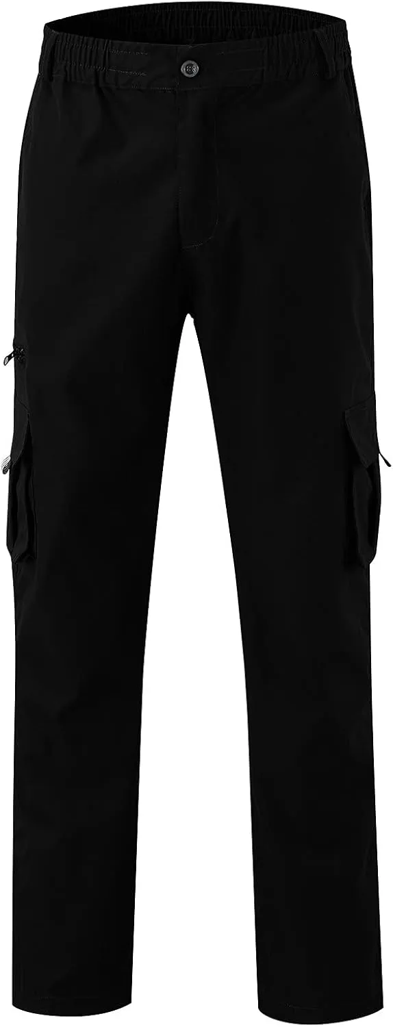 Big and Tall Sweatpants for Men Pant Men Pants Hiking Athletic Mens Cargo Pants Outdoor Hiking Trouser Multi Pockets