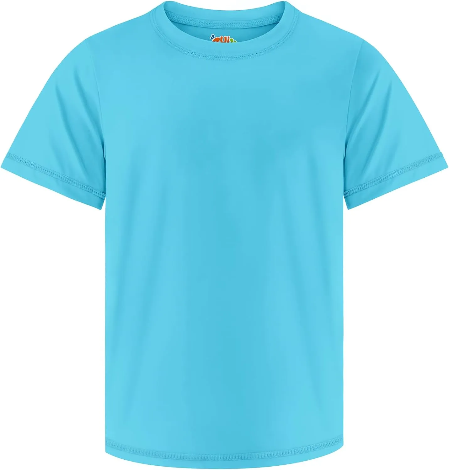 Boys Neon Shirts UPF 50  Performance Short Sleeve Tees Quick Dry Fit Athletic Tshirt Rash Guard for Kids Youth 2T-16 Years