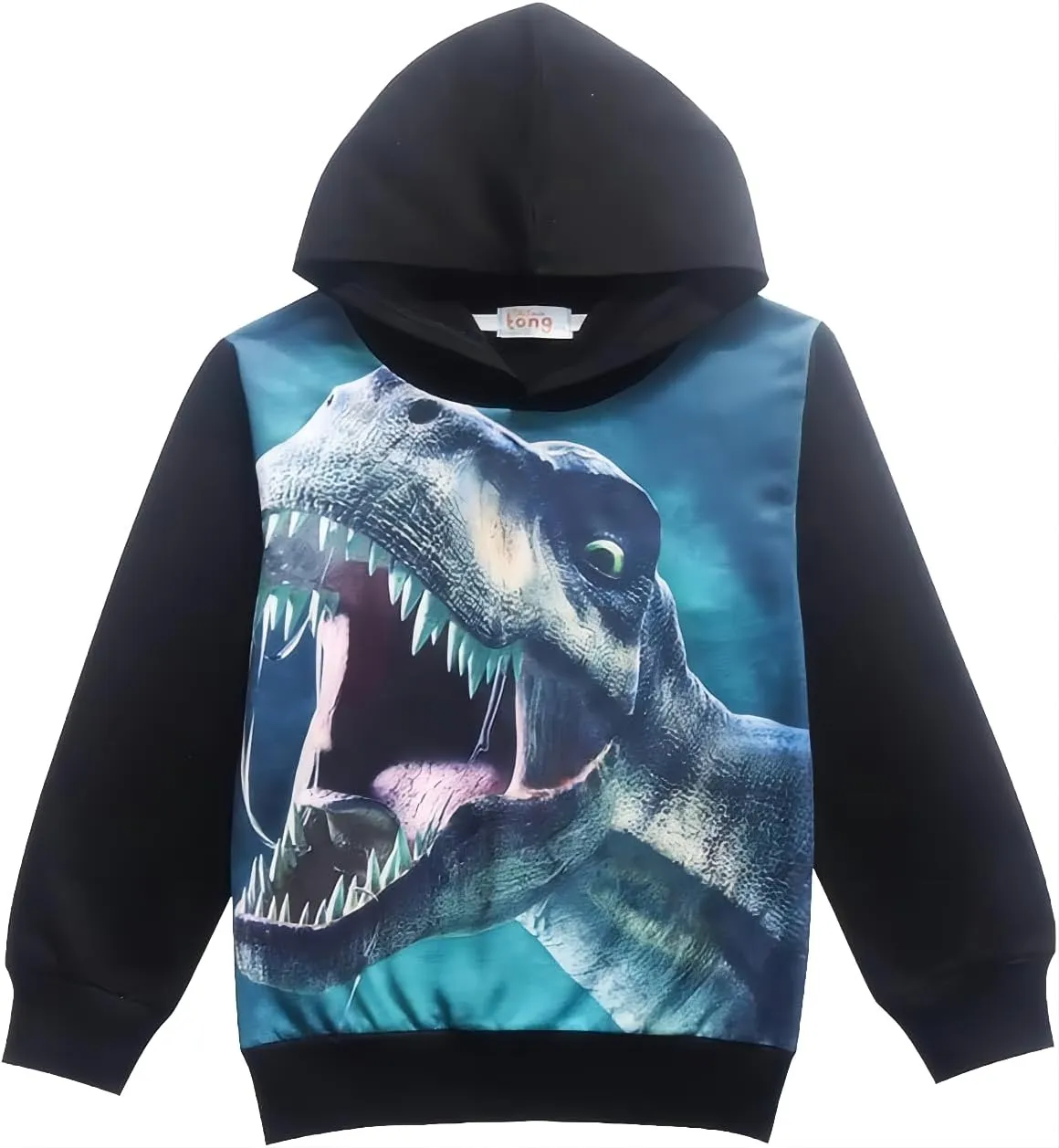 Boys Sweatshirts Dinosaur Hoodie Tops Toddler Hooded T-Shirts Casual Hoodies Long Sleeve Outdoor Outfit
