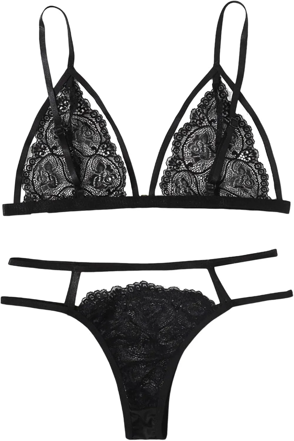 Bridal Gown Garment Bag Lingerie Set Two Piece Underwear Bowknot Lace Womens Christmas