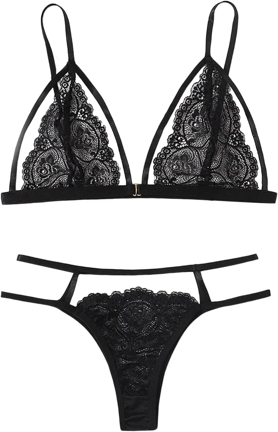 Bridal Gown Garment Bag Lingerie Set Two Piece Underwear Bowknot Lace Womens Christmas