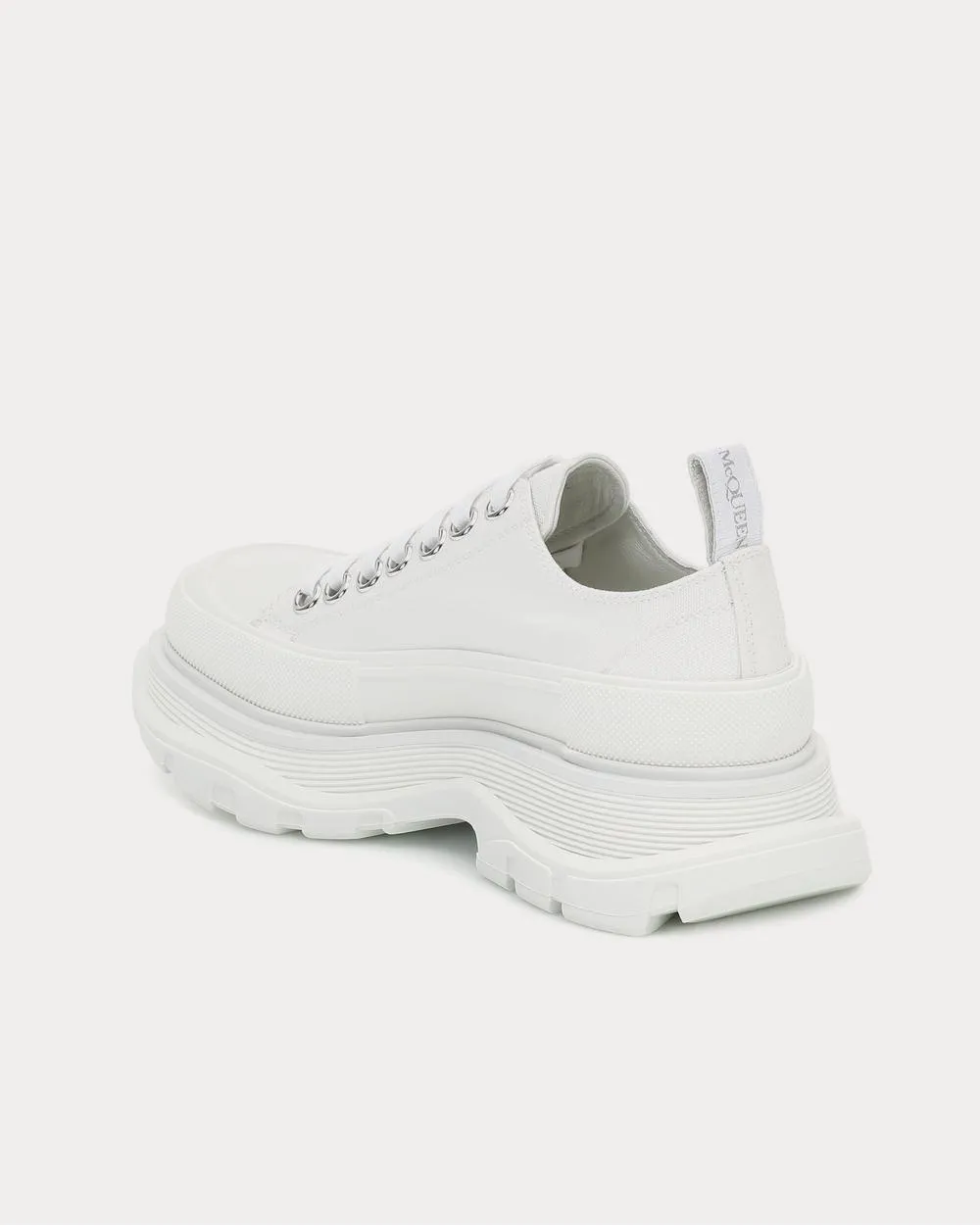 Canvas platform White Low Top Sneakers