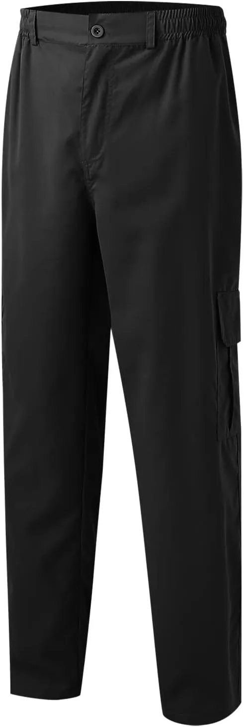 Cargo Pants for Men Big and Tall, Athletic Workout Trouser Casual Cargo Pants Fleece Joggers Sweat Pants for Men Mens