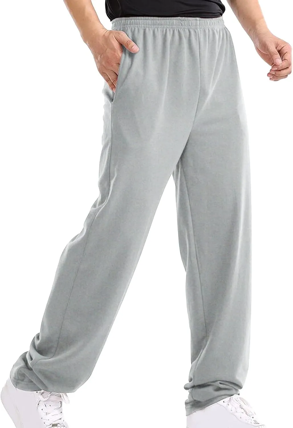 Cargo Sweatpants for Men Baggy Trousers Long Cargo Pants for Men Cargo Trousers Work Wear Combat Safety Joggers Pockets