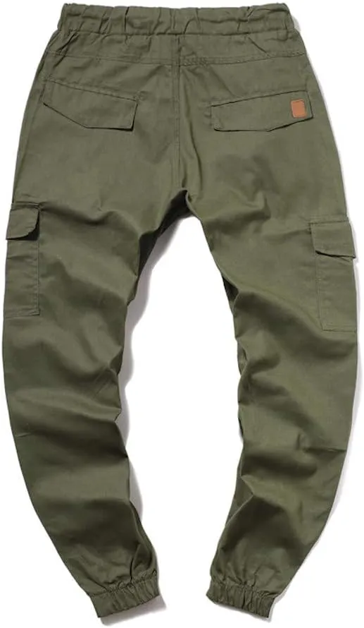 Cargo Sweatpants for Men Big and Tall Mens Fashion Cargo Pants Work Pants Loose Fit Lightweight Workwear Casual Cargo