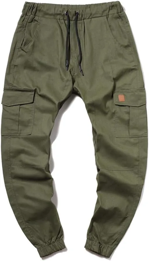 Cargo Sweatpants for Men Big and Tall Mens Fashion Cargo Pants Work Pants Loose Fit Lightweight Workwear Casual Cargo