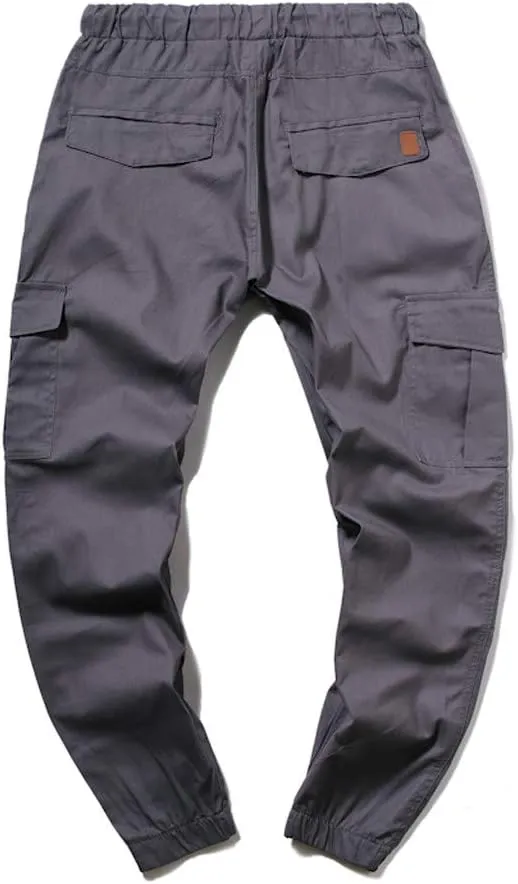 Cargo Sweatpants for Men Big and Tall Mens Fashion Cargo Pants Work Pants Loose Fit Lightweight Workwear Casual Cargo