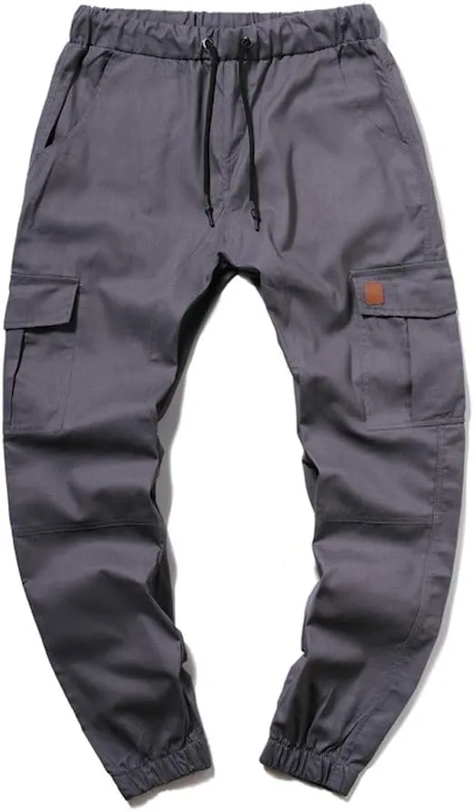 Cargo Sweatpants for Men Big and Tall Mens Fashion Cargo Pants Work Pants Loose Fit Lightweight Workwear Casual Cargo
