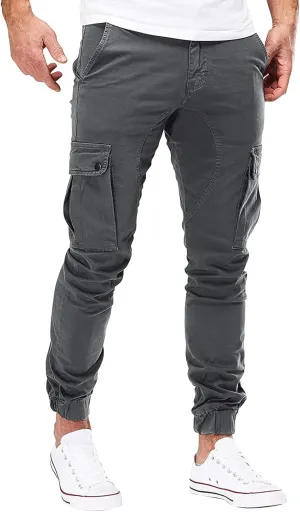 Cargo Sweatpants for Men Big and Tall Sport Pants Drawstring Sports Trousers for Men Mens Cargo Sweatpants Drawstring
