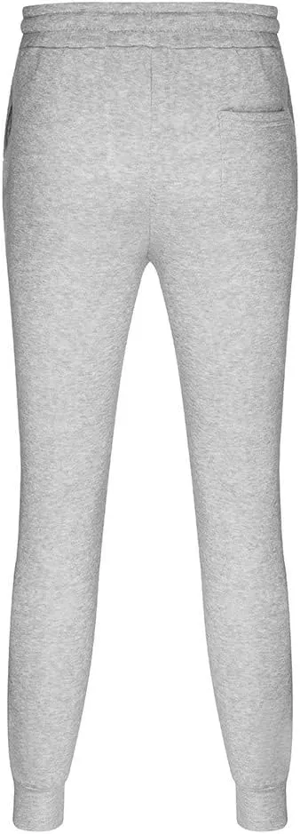 Cargo Trousers for Men Sweatpants Drawstring Stretch Elastic Waist Jogger Sports Pants Solid Color Sports Trousers