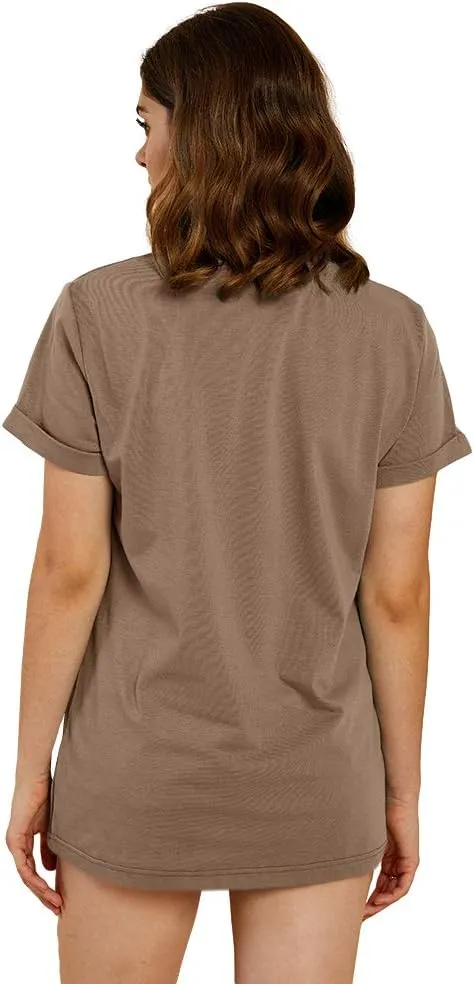 Cicy Bell Women's Dandelion Print T Shirts Cute Graphic Tees Short Sleeve Summer Cotton Tee Tops