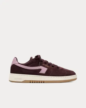 Dice-A Burgundy / Lilac Low Top Sneakers