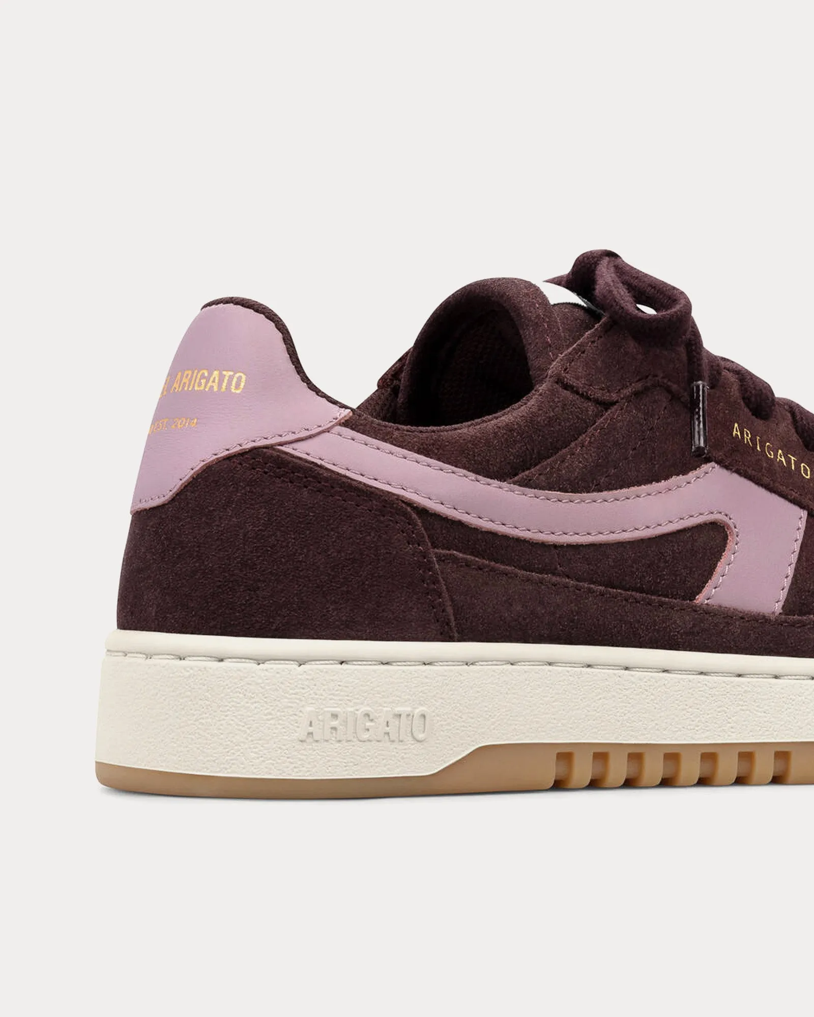 Dice-A Burgundy / Lilac Low Top Sneakers