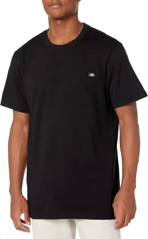 Dickies mens Short-sleeve Pocket T-shirt fashion t shirts, Black, 3X Tall US