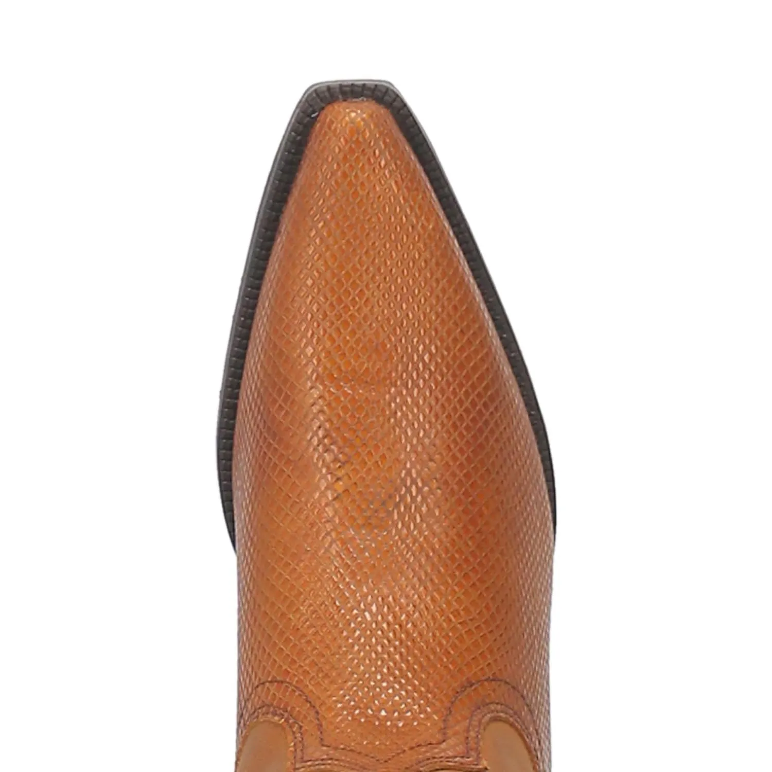 Dodge City Tan Leather Detailing Boots (DS)