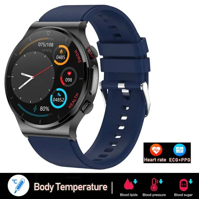 ECG PPG Smart Watch for Laser Treatment of Hypertension, Hyperglycemia, and Hyperlipidemia