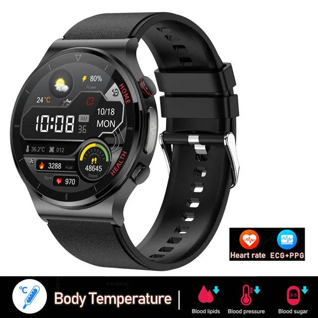 ECG PPG Smart Watch for Laser Treatment of Hypertension, Hyperglycemia, and Hyperlipidemia
