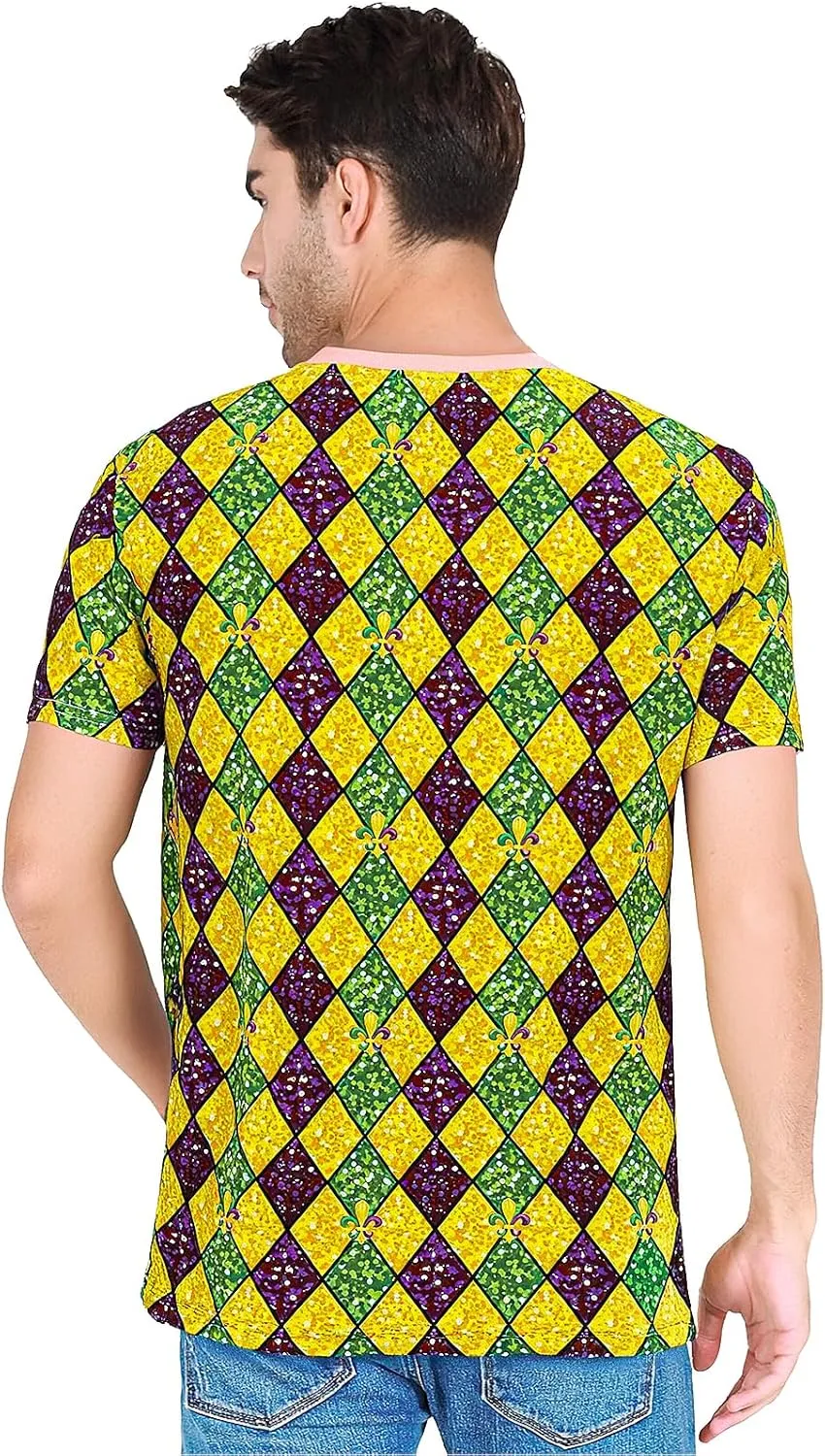 Funny World Muscle Fit T Shirts for Men 3D Novelty Fake Abs Printed T-Shirt