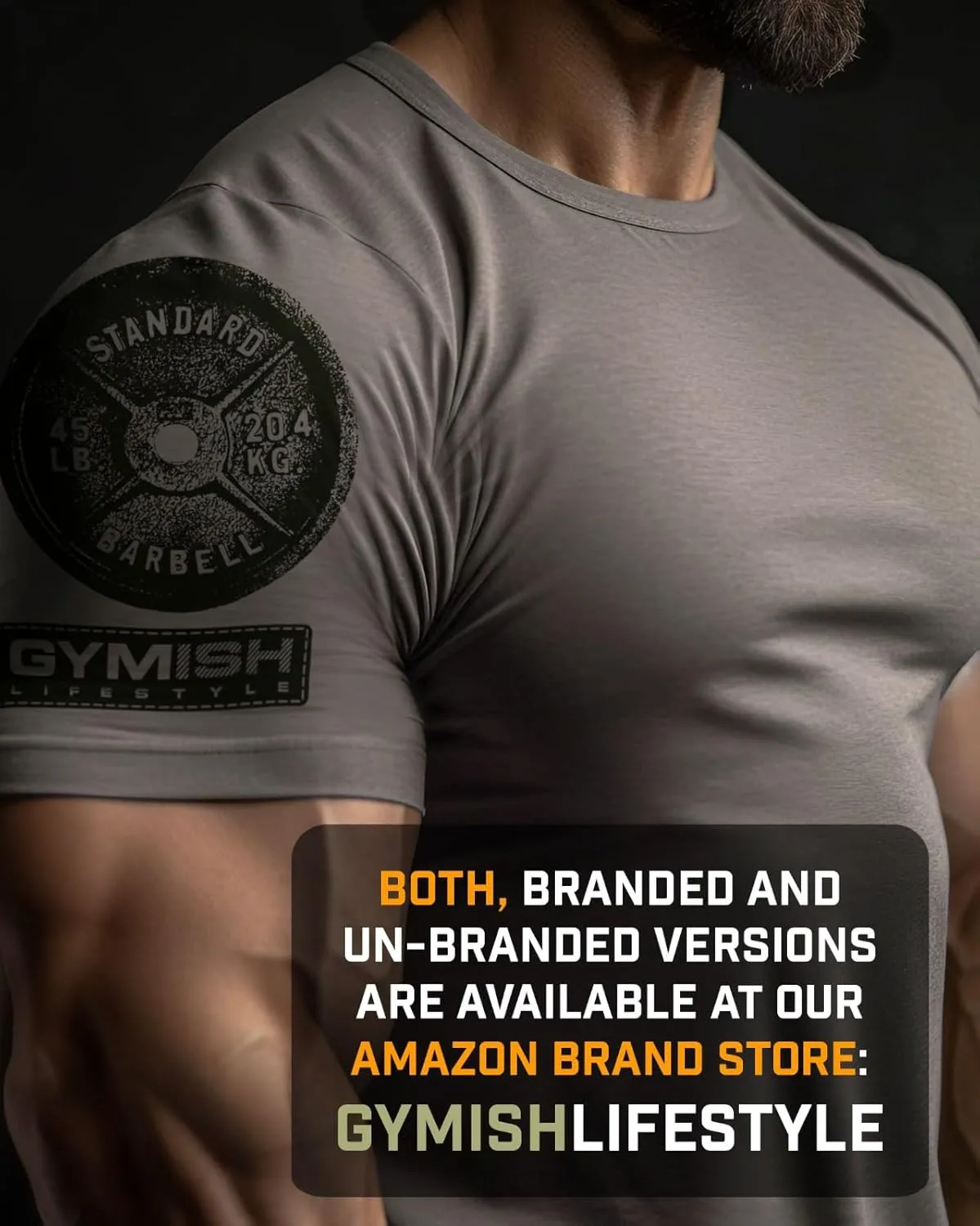 Gymish Lifestyle Workout Gym Shirt for Men Midlife Crunches Motivational Tshirts