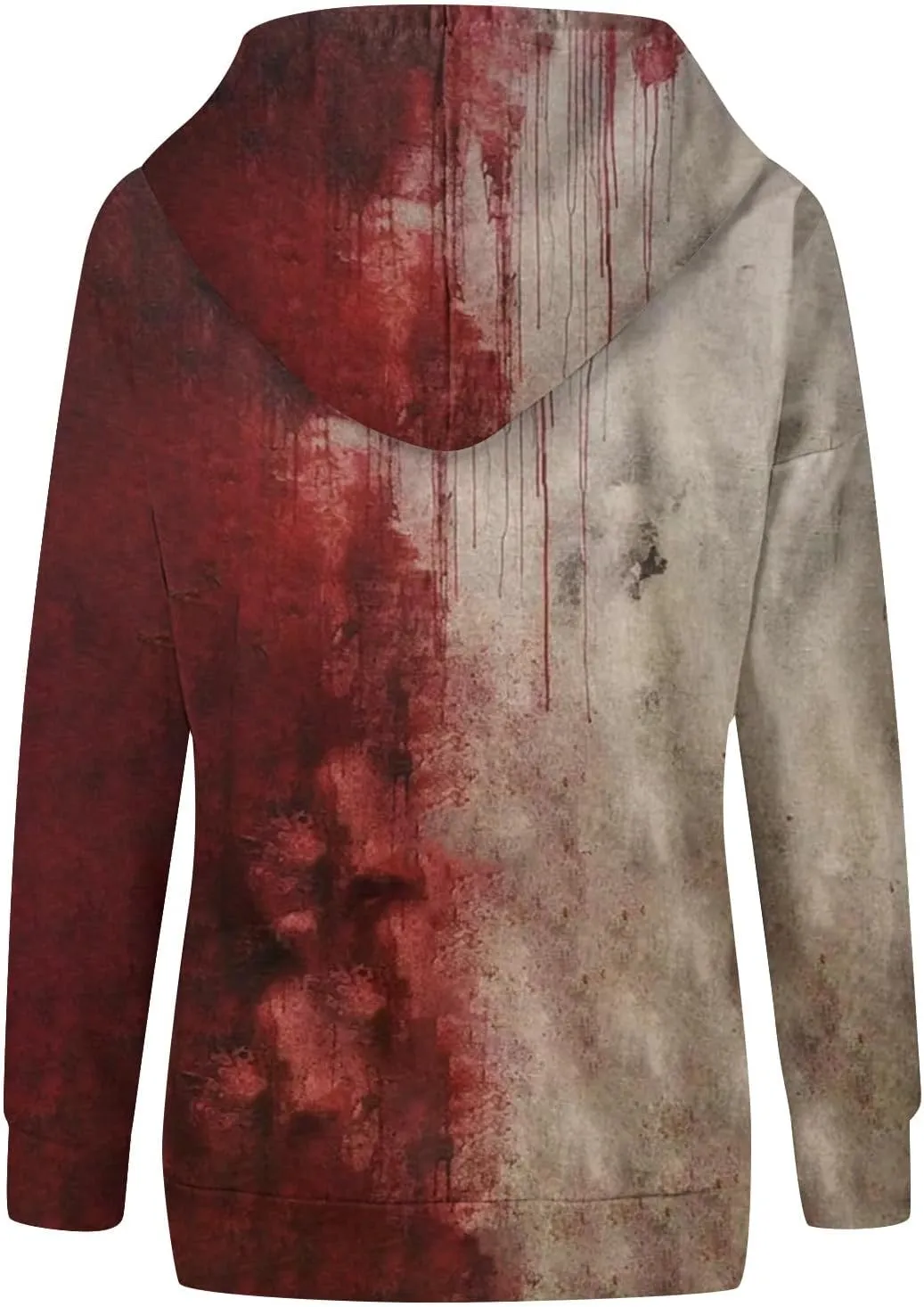 Halloween Costumes for Women 2024 Trendy Cute Pumpkin Graphic Hoodies with Pockets Pullover Sweatshirts Casual