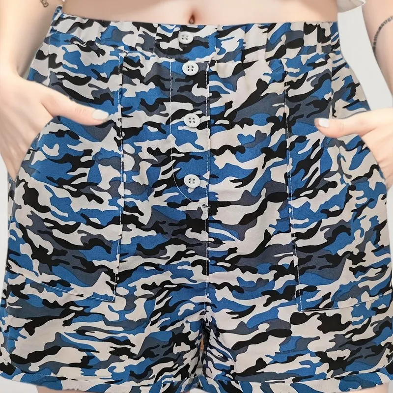 High Waist Pocket Shorts for Women  Effortless Summer Style