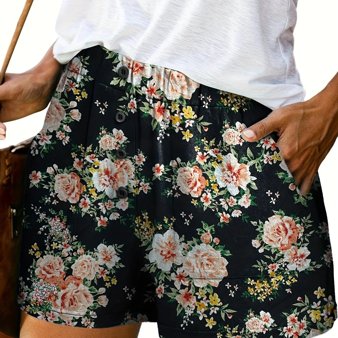 High Waist Pocket Shorts for Women  Effortless Summer Style