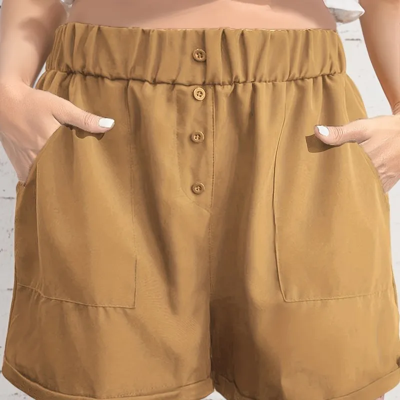 High Waist Pocket Shorts for Women  Effortless Summer Style