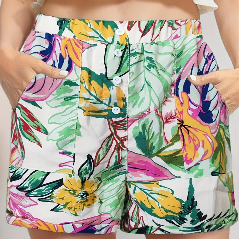 High Waist Pocket Shorts for Women  Effortless Summer Style