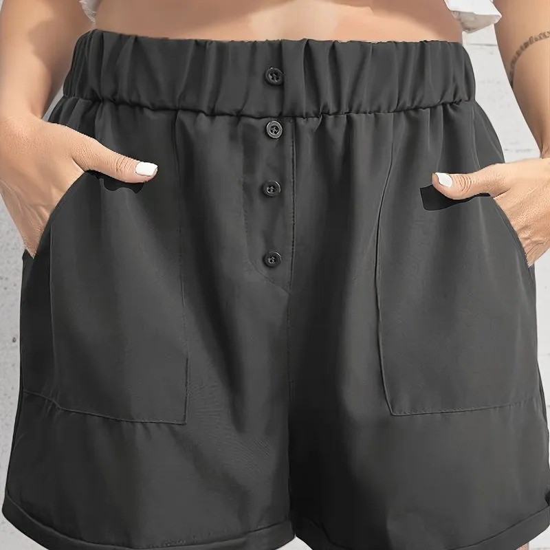 High Waist Pocket Shorts for Women  Effortless Summer Style