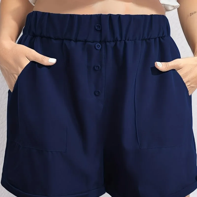 High Waist Pocket Shorts for Women  Effortless Summer Style