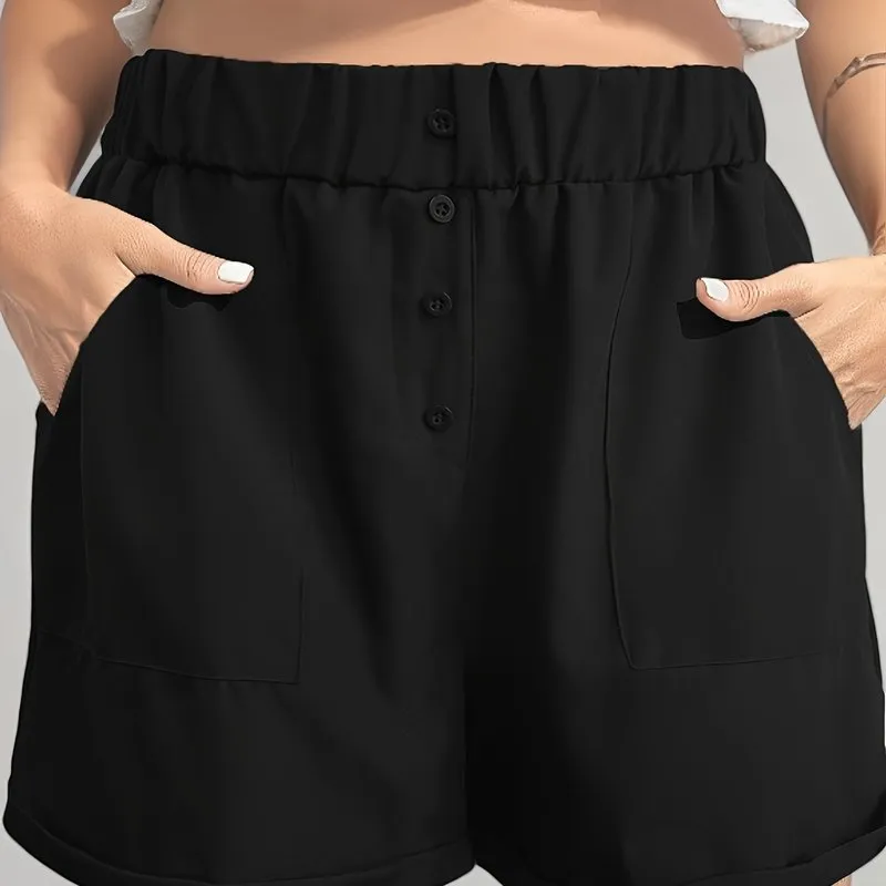 High Waist Pocket Shorts for Women  Effortless Summer Style