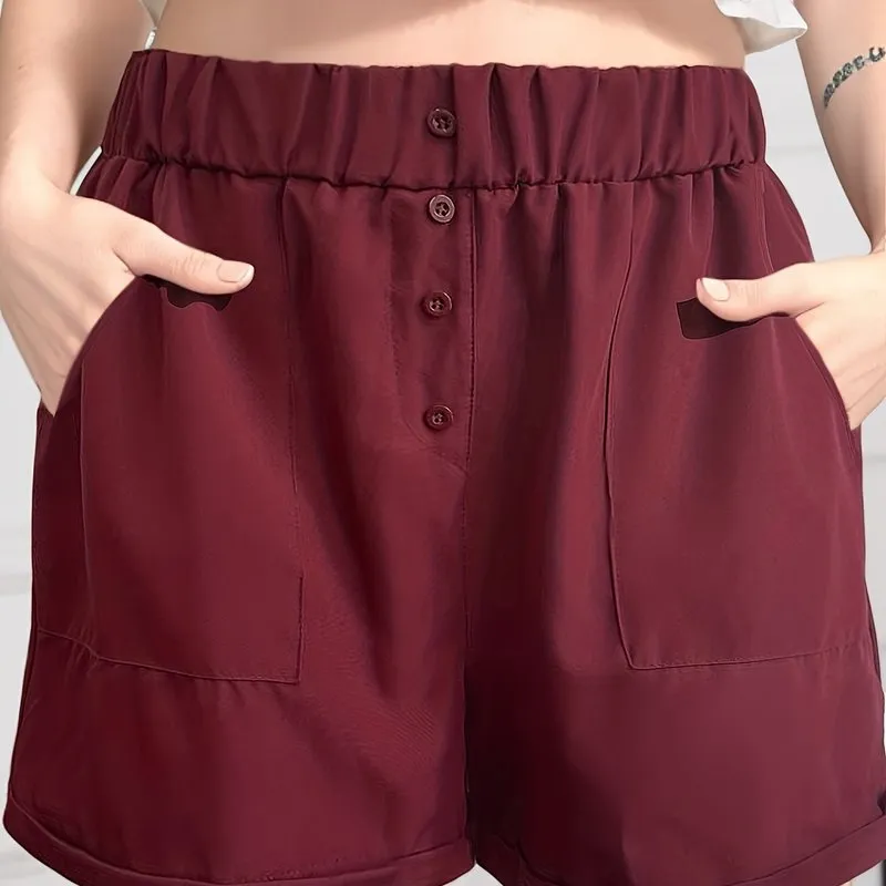 High Waist Pocket Shorts for Women  Effortless Summer Style