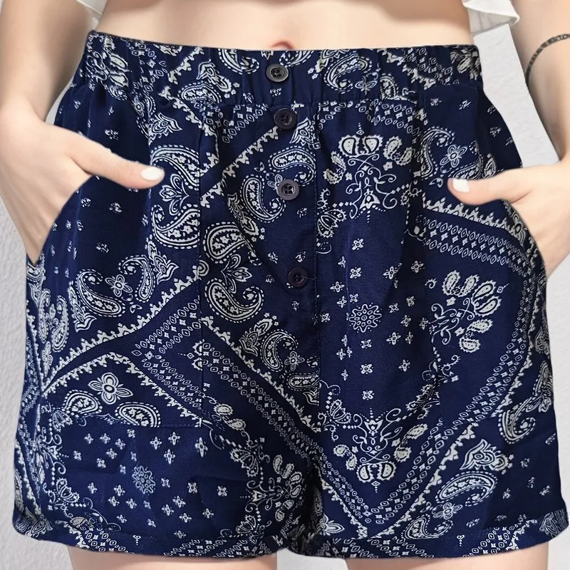 High Waist Pocket Shorts for Women  Effortless Summer Style