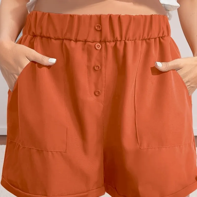 High Waist Pocket Shorts for Women  Effortless Summer Style