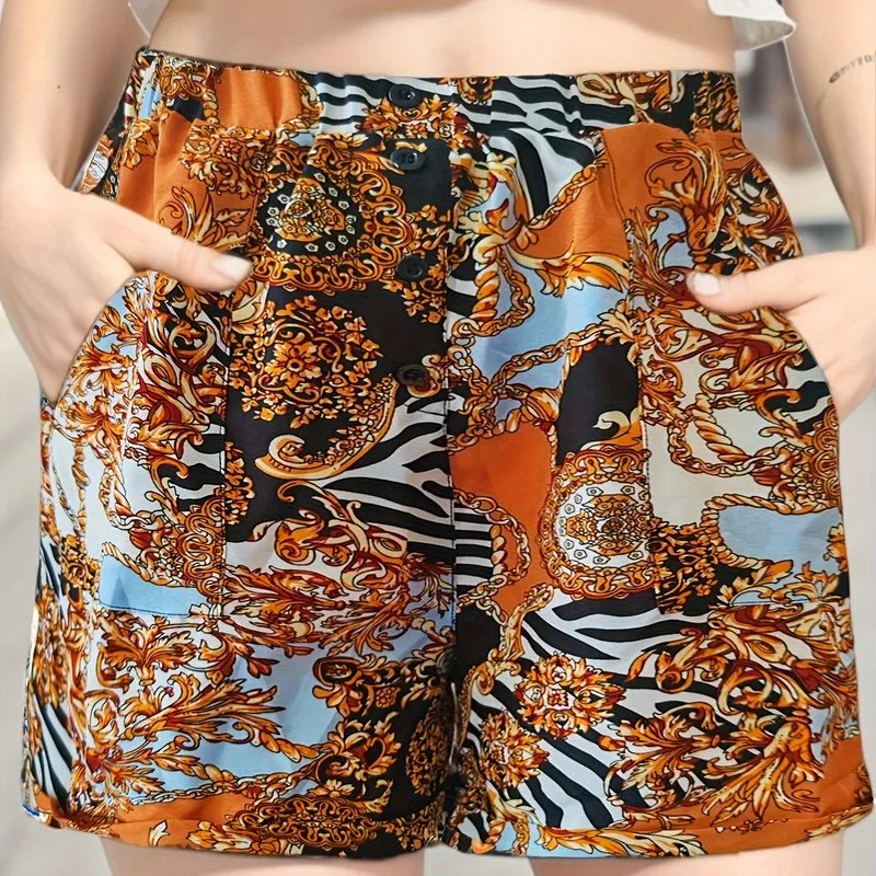 High Waist Pocket Shorts for Women  Effortless Summer Style