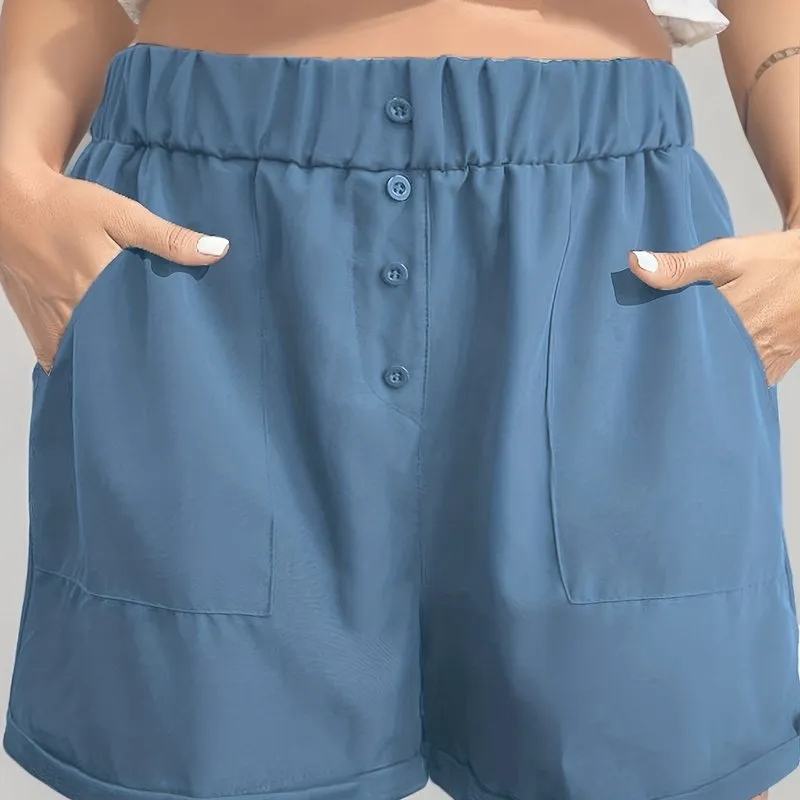 High Waist Pocket Shorts for Women  Effortless Summer Style